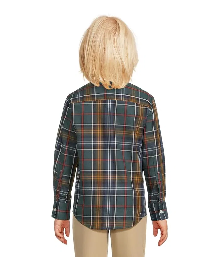 Рубашка хлопковая Standard Shirt Appaman Kids, Multicolor — фото 2