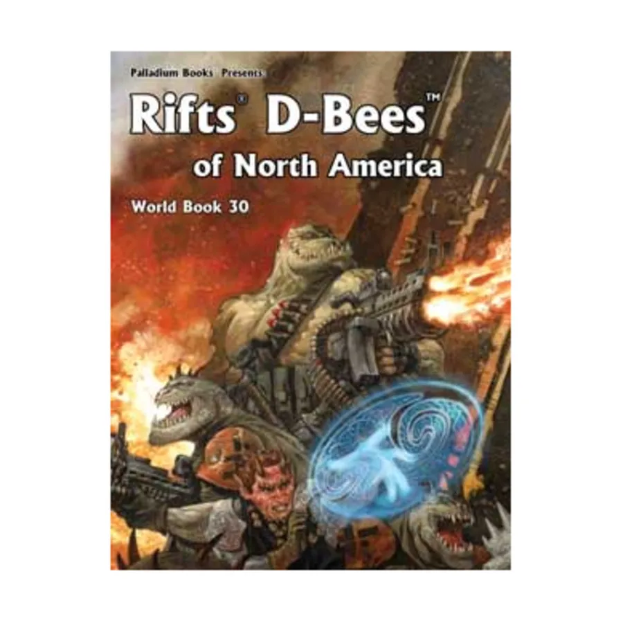 

D-Bees of North America, Rifts - World Books #16 - #30, мягкая обложка