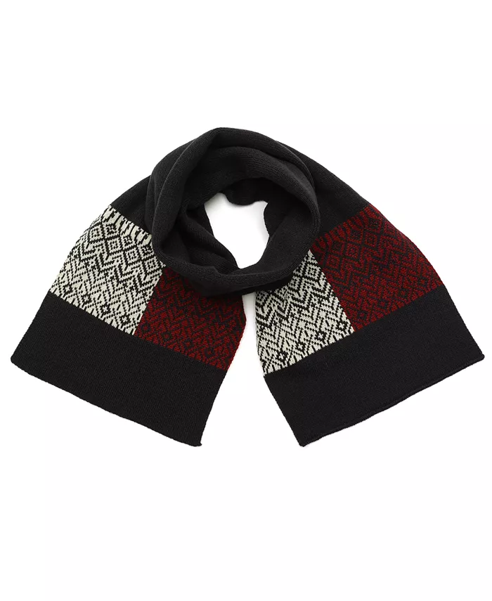 

Мужской шарф Bird's Eye Fair Isle Tommy Hilfiger, синий