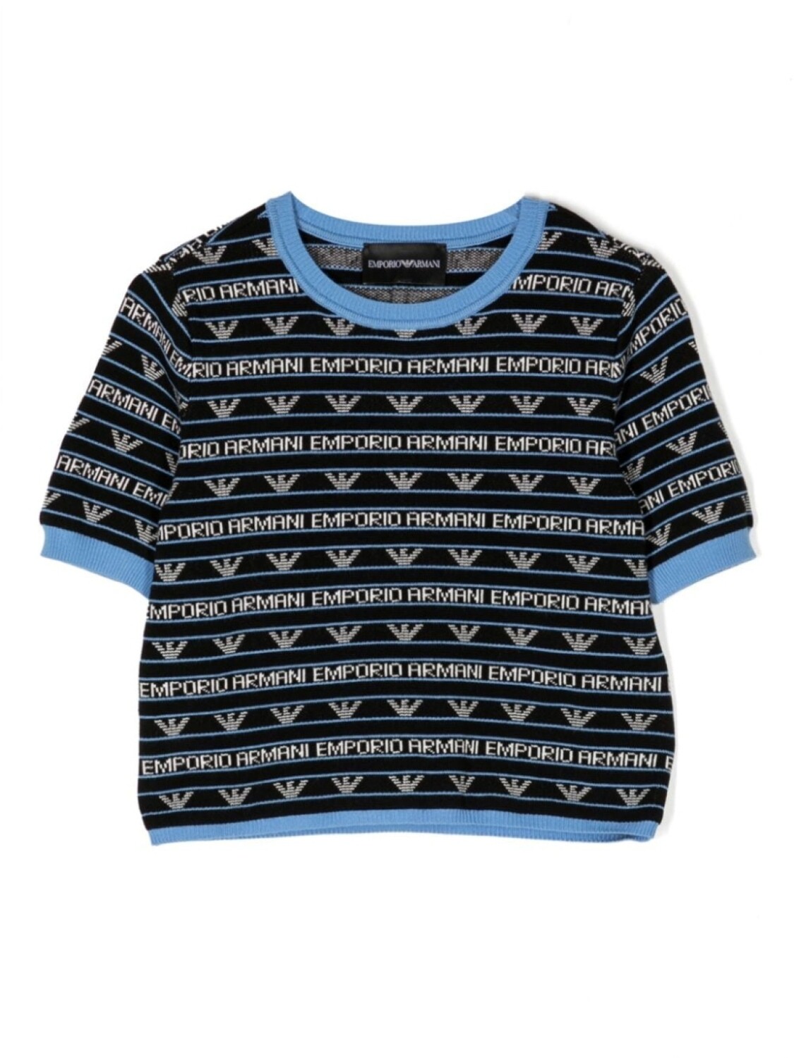 

Emporio Armani топ с логотипом, черный