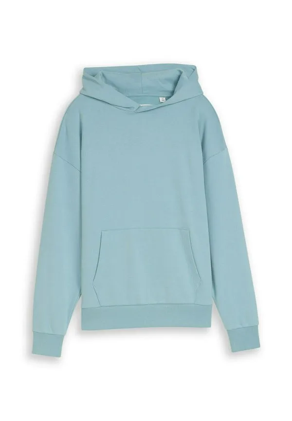 Толстовка оверсайз с принтом rücken Tom Tailor, Light Teal