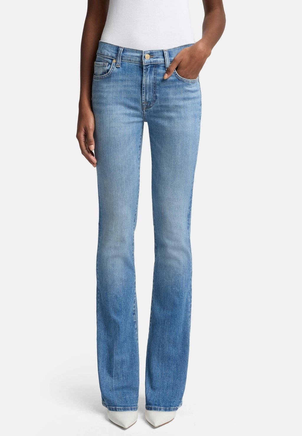 

Джинсы Bootcut ILLUSION 7 for all mankind, светло-голубой