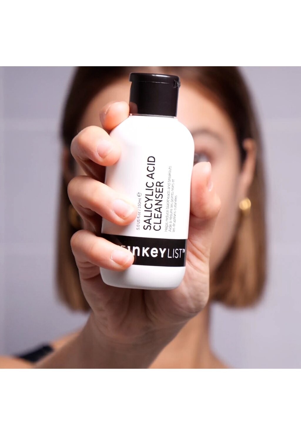 Крем для лица The INKEY List — Средства для очищения лица SALICYLIC ACID CLEANSER , цвет transparent — фото 4