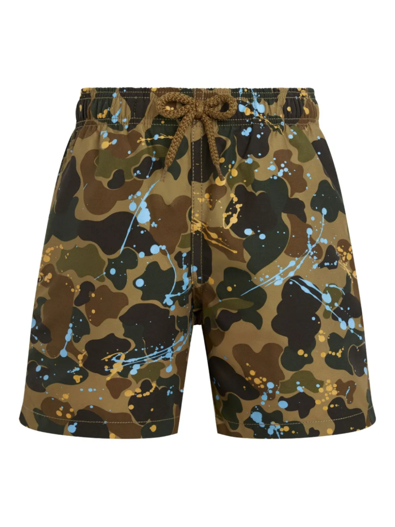

Vilebrequin Kids плавки-шорты Camo Splash, зеленый