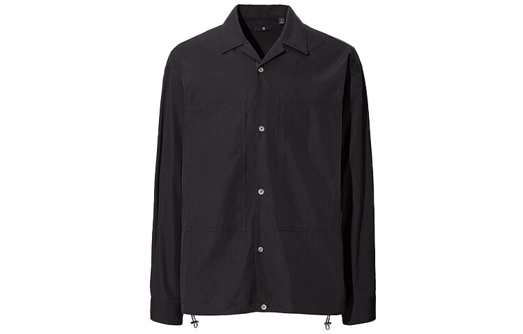 

Мужская рубашка UNIQLO, цвет Black