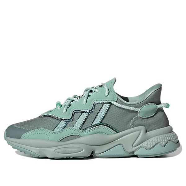 

Кроссовки оригиналы ozweego Adidas, серый