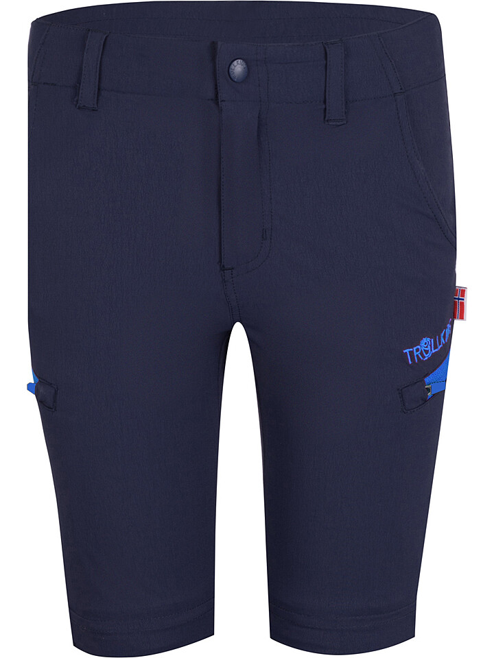 Спортивные брюки Trollkids Zipp-Off- Kjerag Zip, темно-синий — фото 4