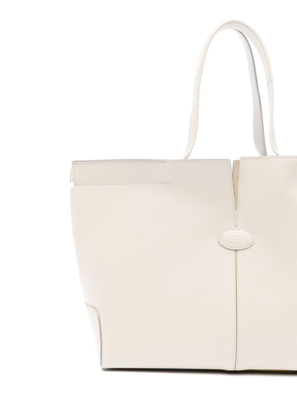 Сумка-тоут  Di Bag Folio среднего размера Tod's, нейтральный цвет — фото 4