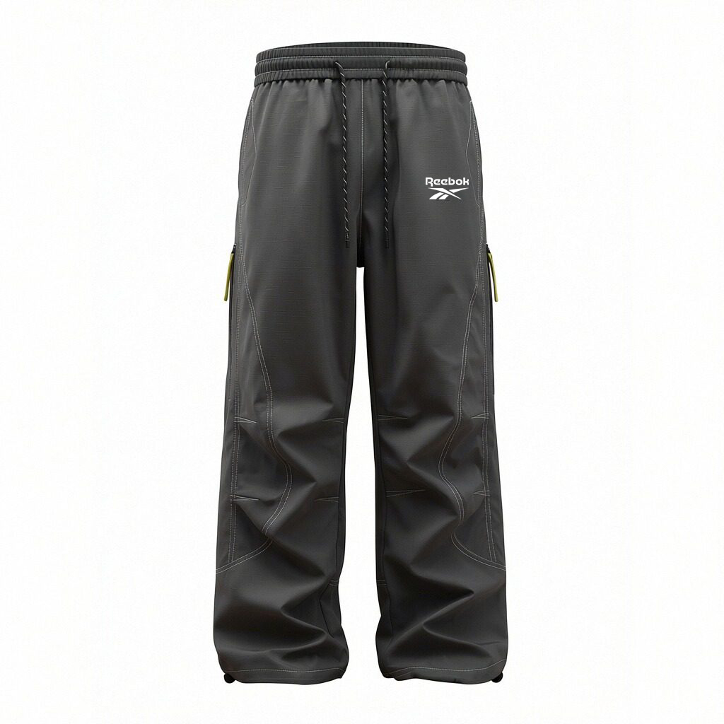 

Повседневные брюки унисекс утепленные с флисовой подкладкой карго Reebok, carbon серый