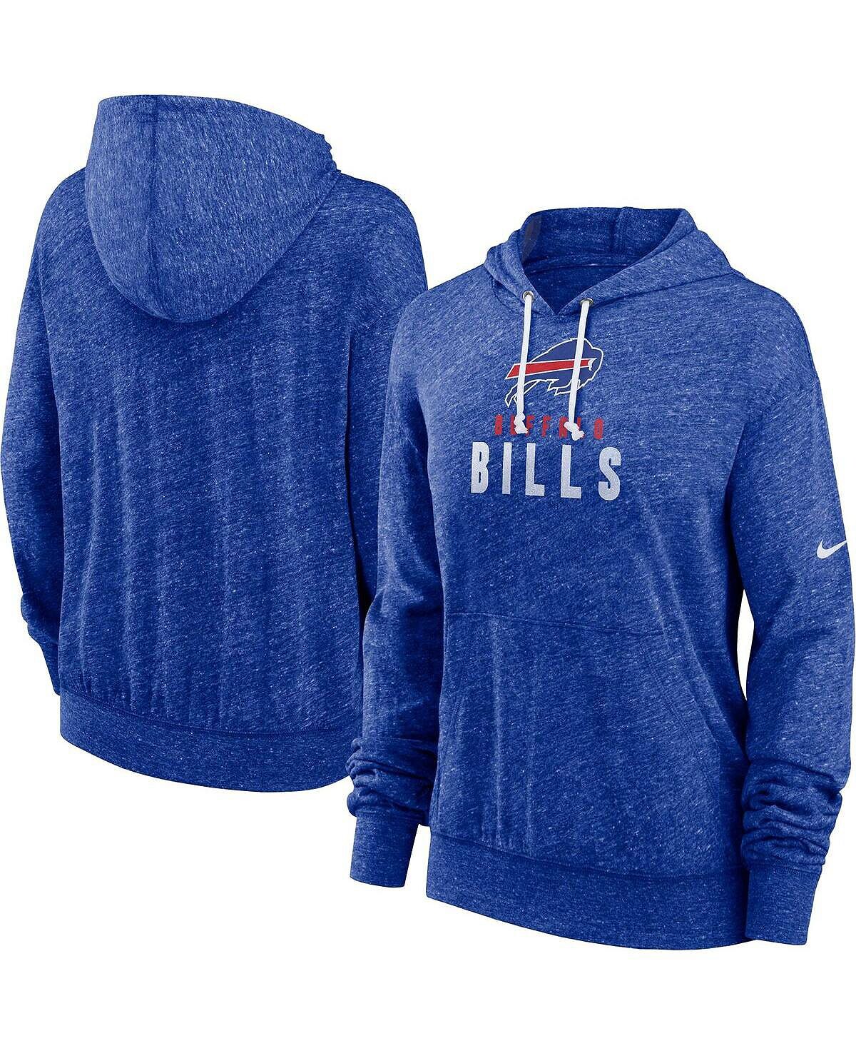 

Женский пуловер с капюшоном в винтажном стиле Royal Buffalo Bills Gym Nike