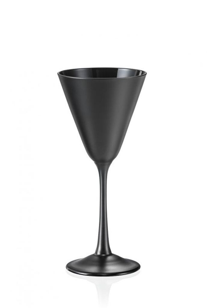 

Бокалы для кофе Espresso Martini Praline Coffee, черные хрустальные, 90 мл, набор из 4 шт Crystalex