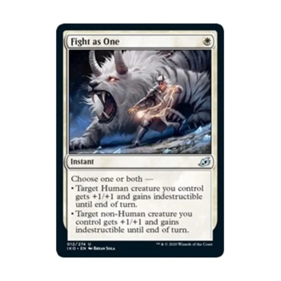 

CCG Сражайтесь как один (U), MTG - Ikoria - Lair of Behemoths