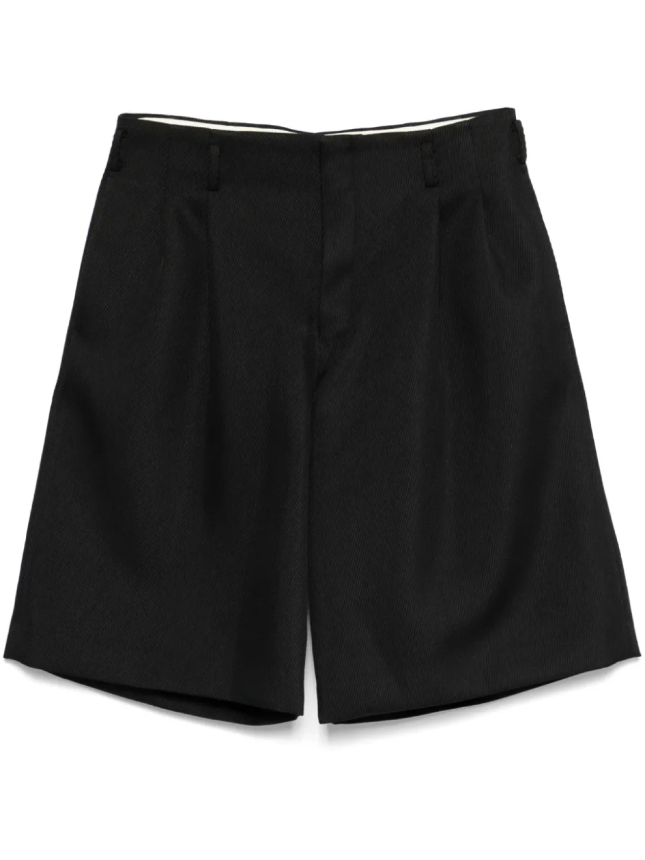 

Шорты Comme des Garçons Homme Plus из саржевого переплетения, черный