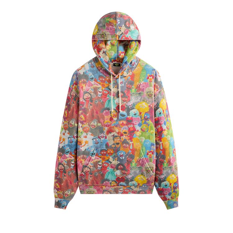 

Худи Kith x Sesame Street Family Williams III Hoodie 'Multicolor', разноцветный