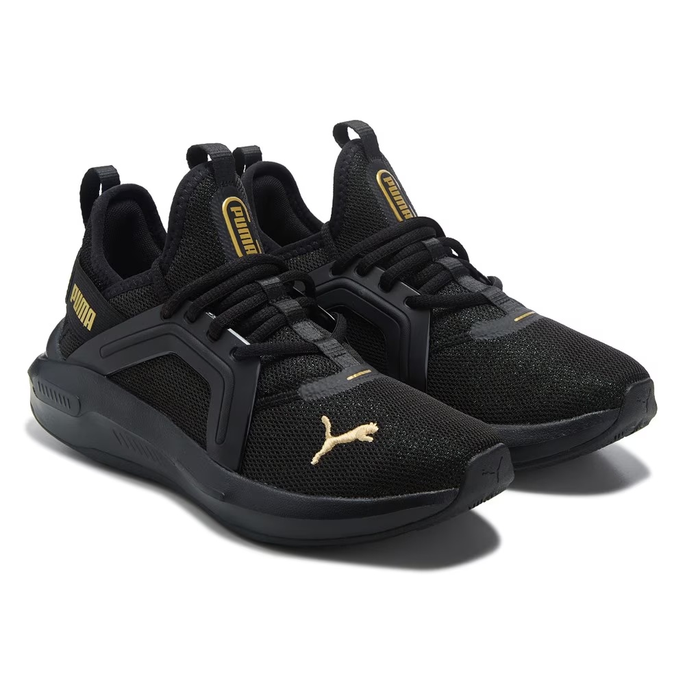 

Детские кроссовки enzo evo 5 sneaker big kid Puma, black/gold