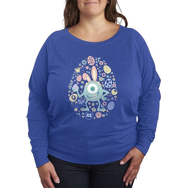 

Футболка с длинным рукавом French terry "Monsters, Inc" с пасхальным кроликом Майком Вазовски, plus size Disney / Pixar, Heather Royal Blue, Синий, Футболка с длинным рукавом French terry "Monsters, Inc" с пасхальным кроликом Майком Вазовски, plus size Di