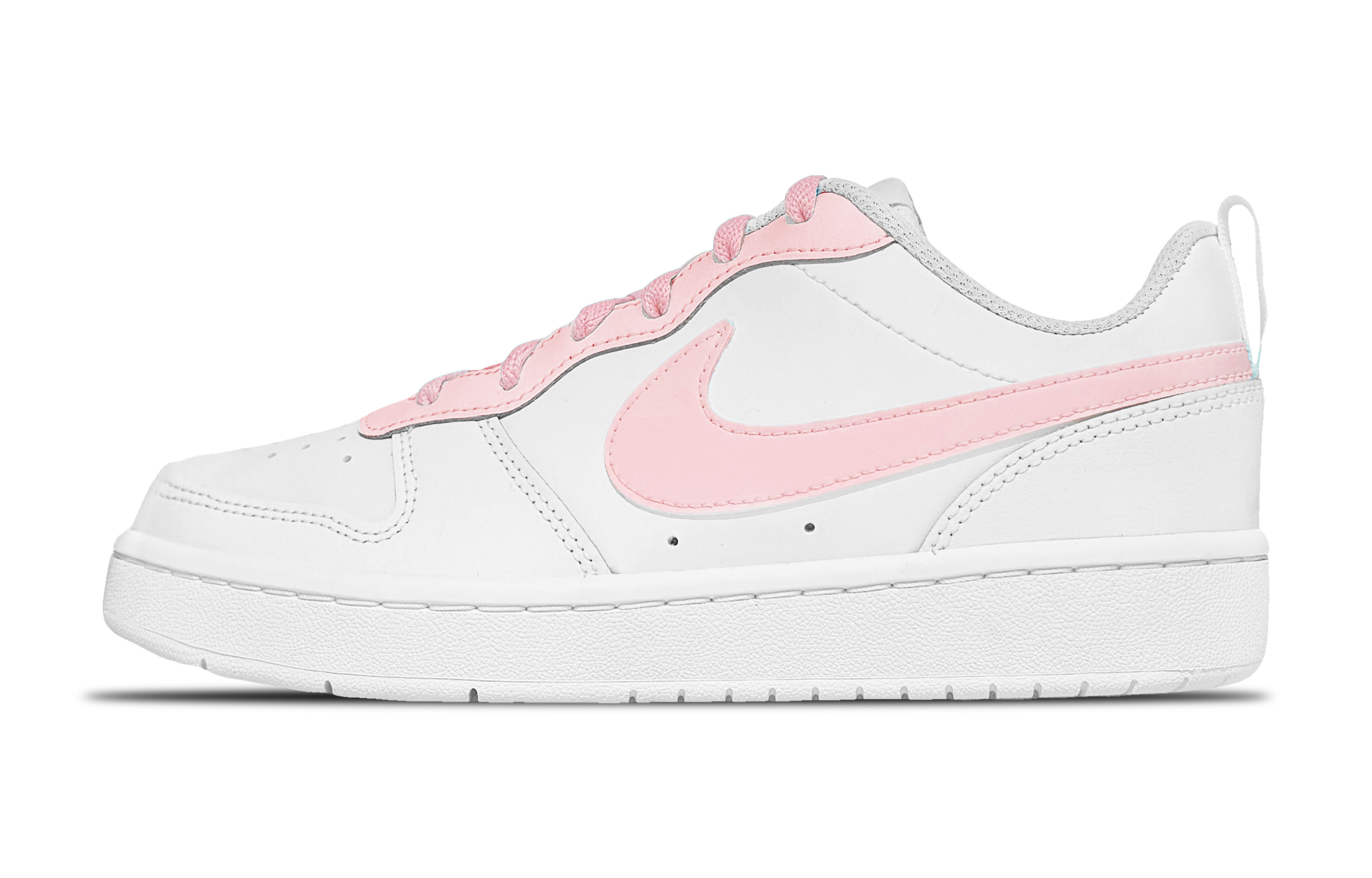 

Детские кроссовки для скейтбординга Court Borough Low 2 Low Top для подростков Nike, розовый