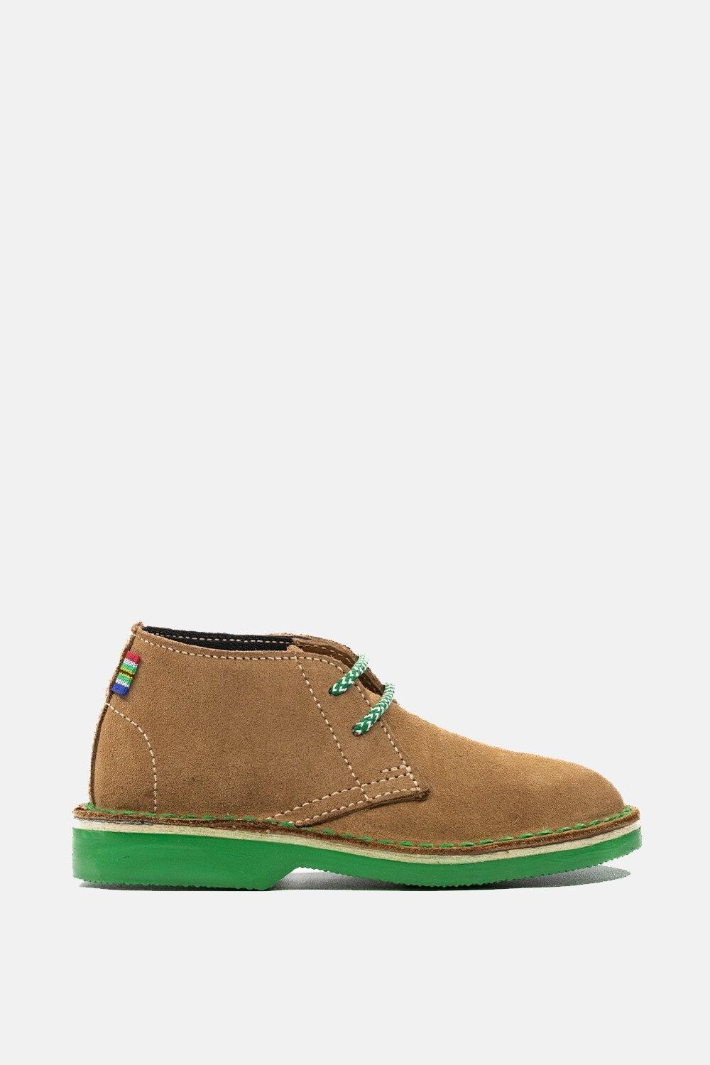 

Замшевые ботильоны Heritage Veldskoen Shoes, зеленый