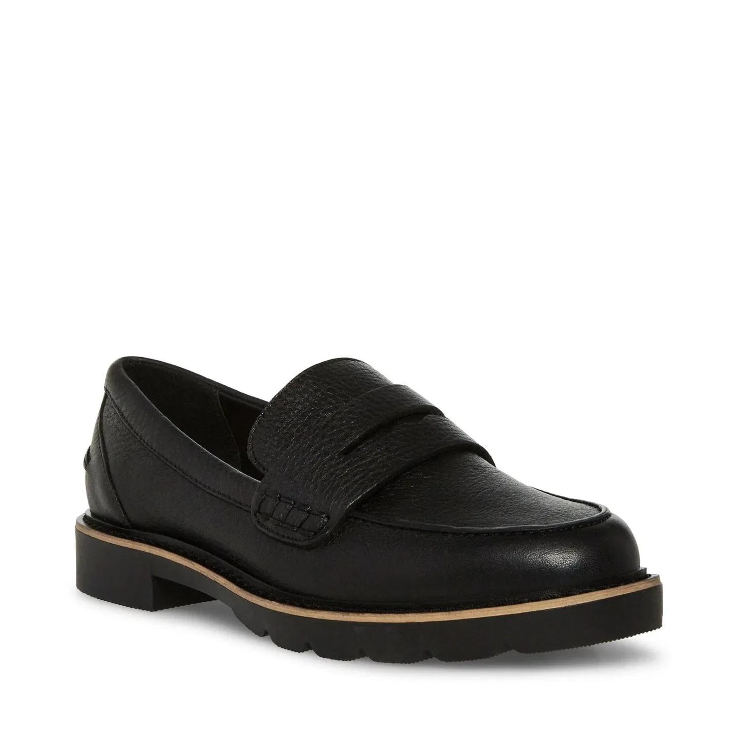 Мужские лоферы Blondo Penny Loafer из черной кожи, водонепроницаемые, без шнурков, HTAT532 — фото 2
