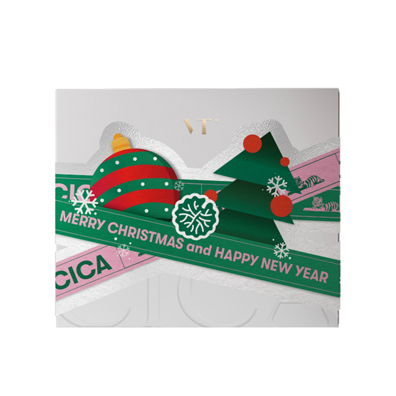 VT Набор для ухода за кожей Christmas Box Tiger Snowy Grass Cream: успокаивающий, стабилизирующий, увлажняющий и восстанавливающий — фото 2