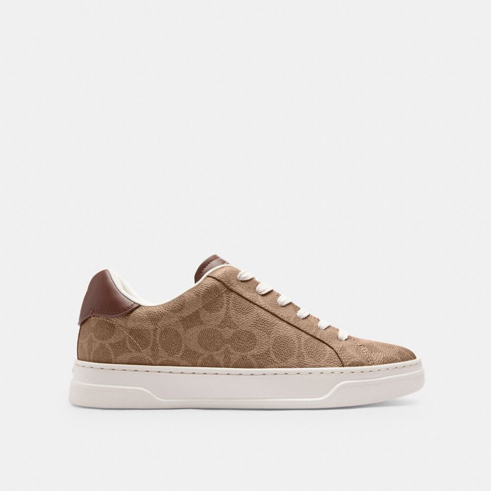 

Кроссовки High Line COACH, цвет brown khaki