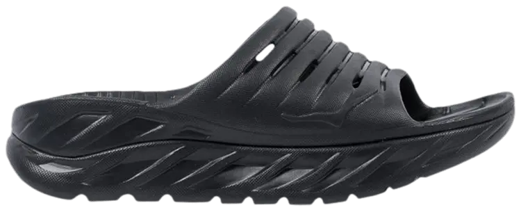 Шлепанцы HOKA Wmns Ora Recovery Slide 'Black', черный