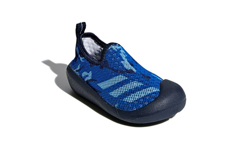 Кроссовки adidas Claumb I Toddler Shoes TD Low-top Blue/Black — фото 3