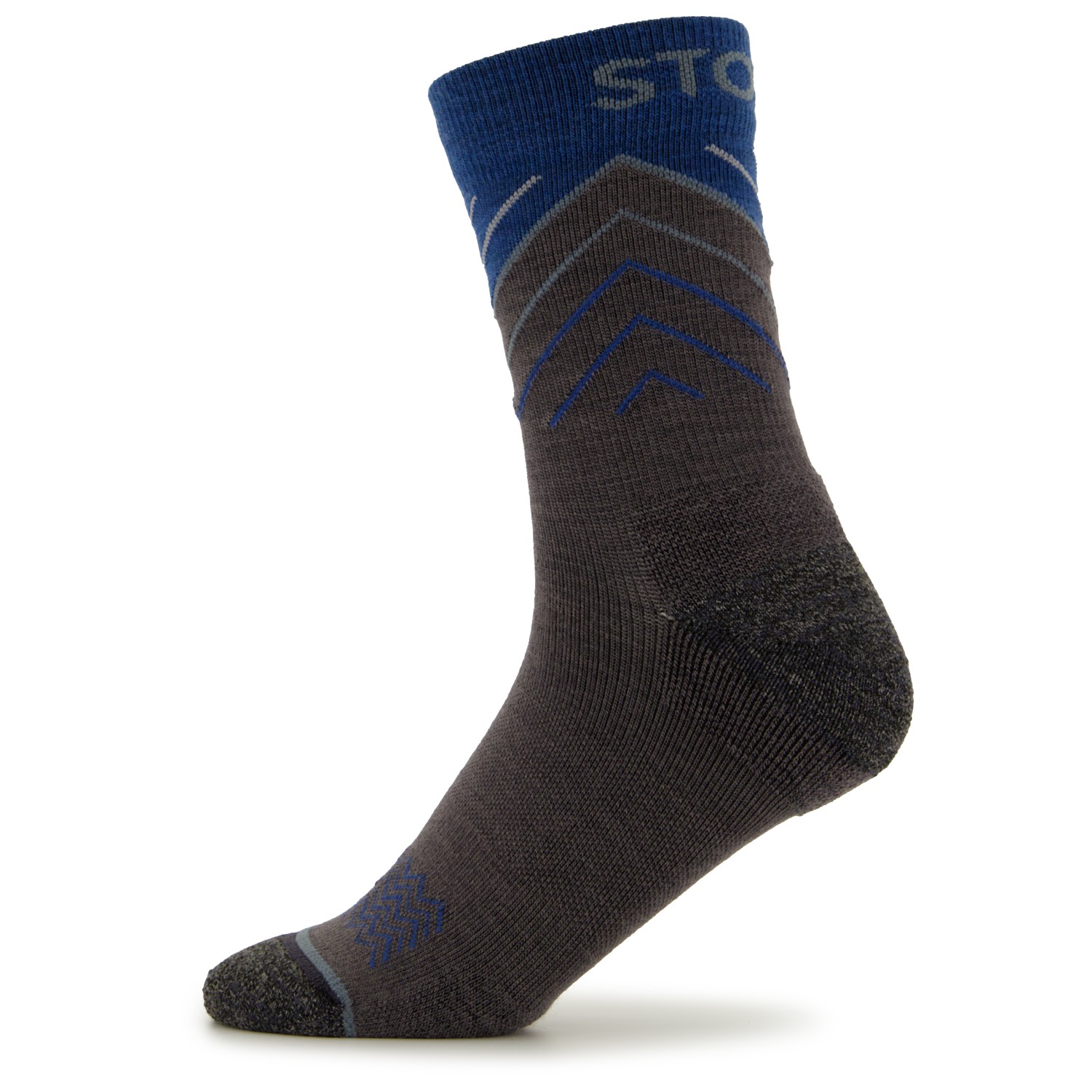 

Носки для бега Stoic Merino Running Socks Q+, цвет Monsoon/Blue