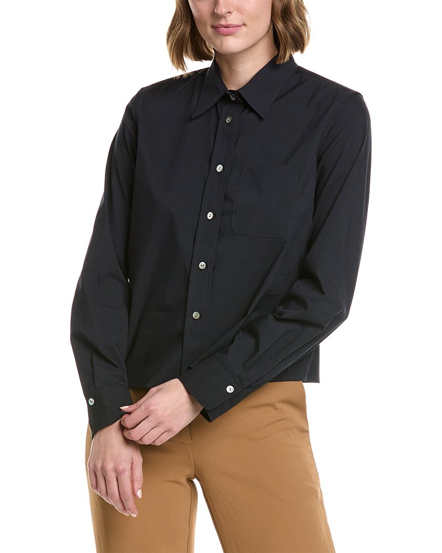 

Рубашка Vince Slim Fit, синий