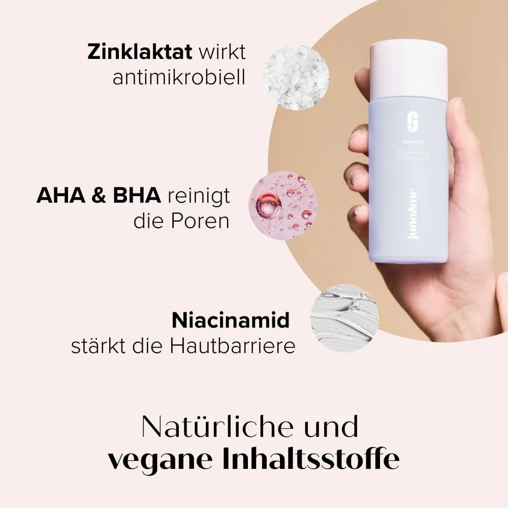 Очищающий гель для душа «Clarifying Body Wash» от juno&me, 200 мл Juno & Me — фото 3