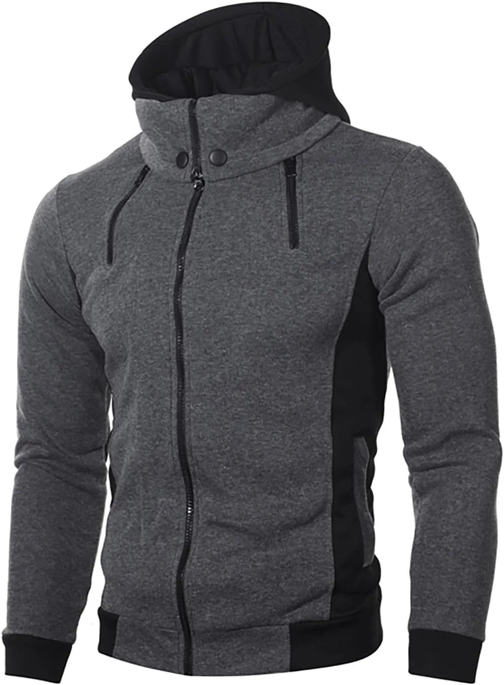 

Мужской легкий худи с молнией