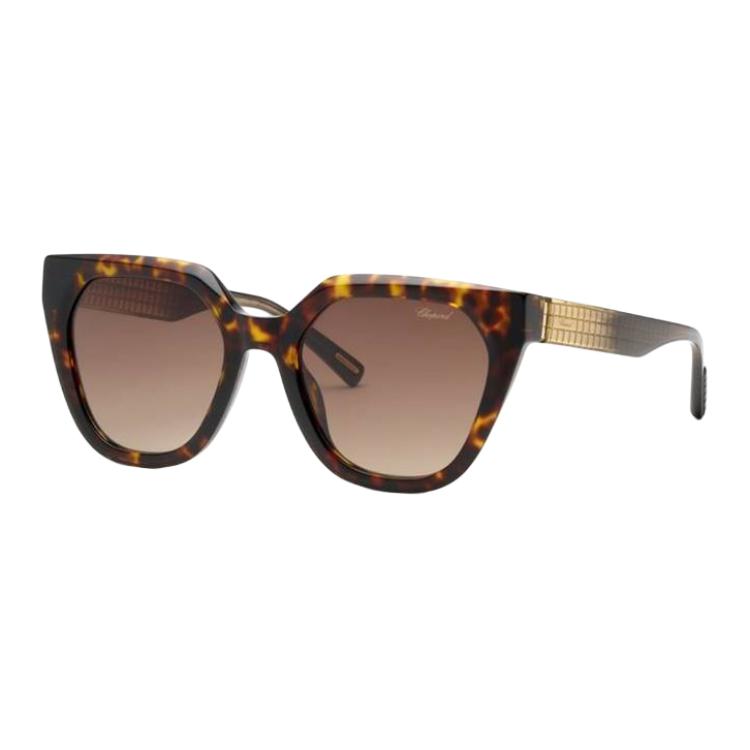 

Ацетатные солнцезащитные очки неправильной формы для женщин в цвете Tortoiseshell Chopard, tortoiseshell