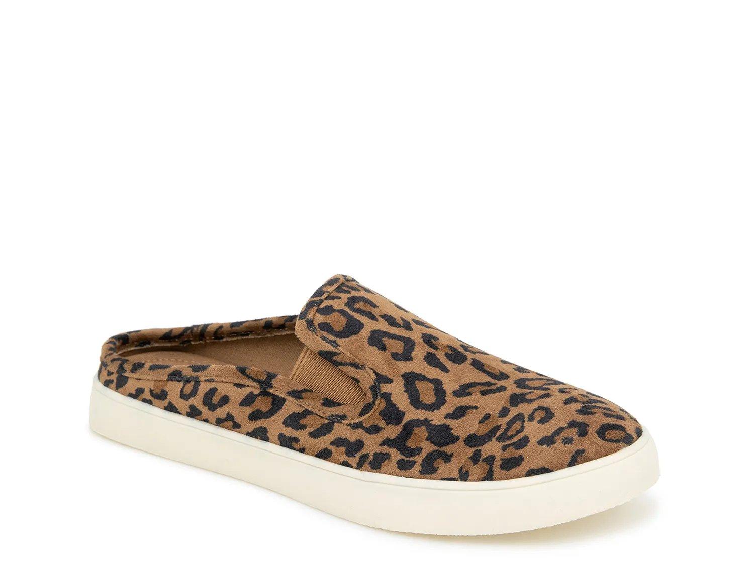 Слипоны Esprit Northwest Slip-On Sneaker, Light Brown Leopard Print