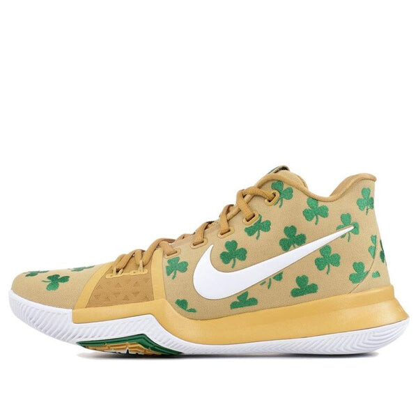 

Кроссовки kyrie 3 Nike, желтый