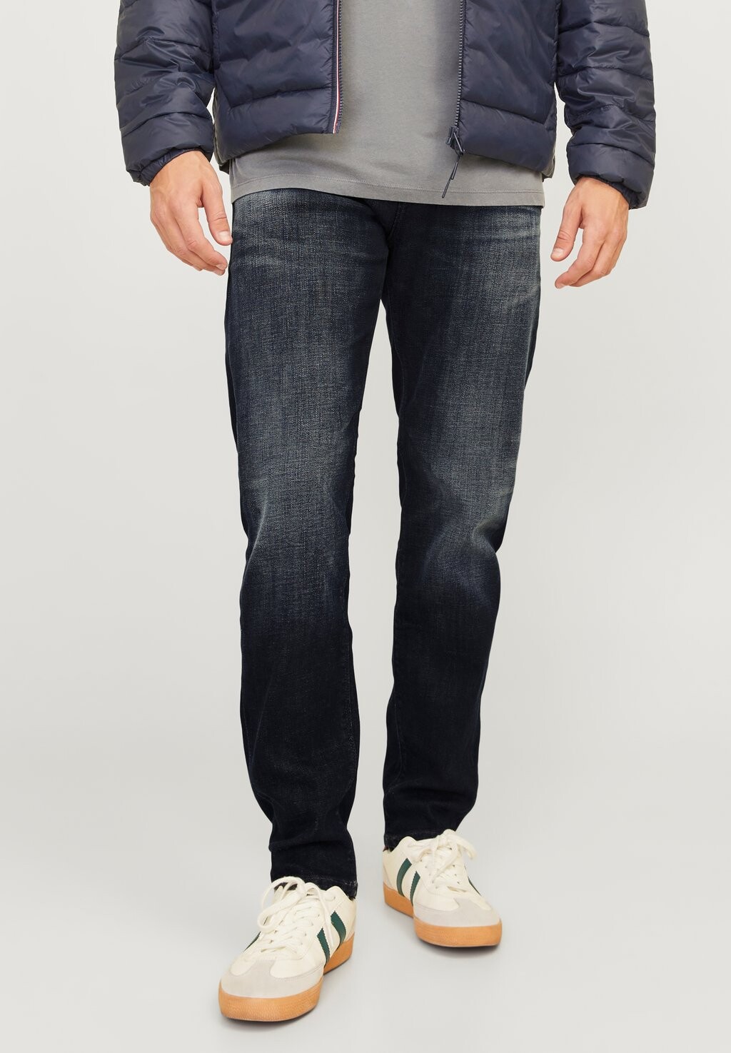 

Джинсы прямого кроя JJCADE GE Jack & Jones, синий деним