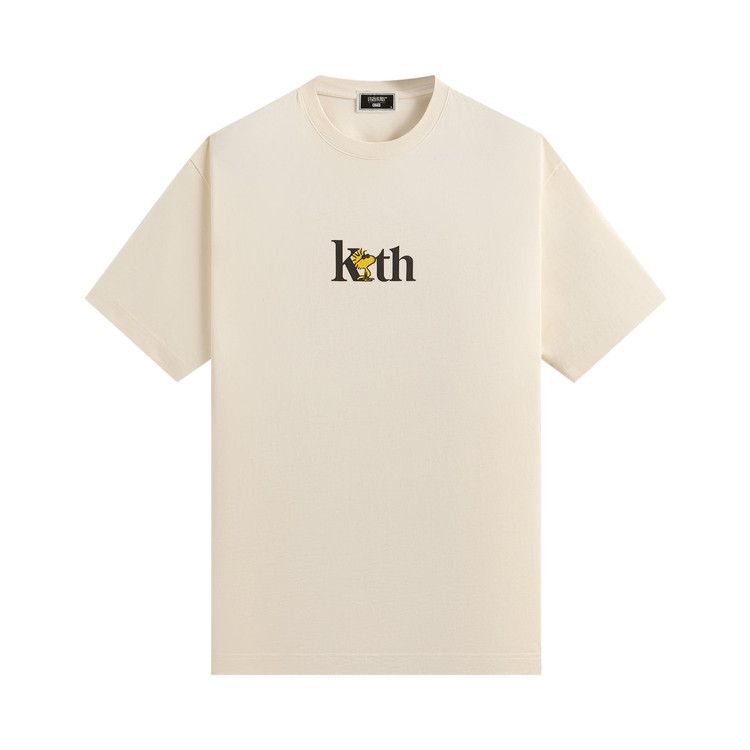 

Футболка Kith For Peanuts Woodstock Serif Tee, Sandrift
