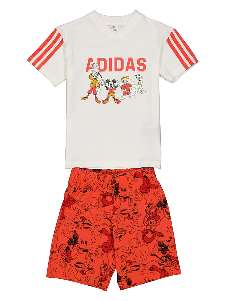 

Футболка adidas 2tlg Outfit, цвет rot/weiß