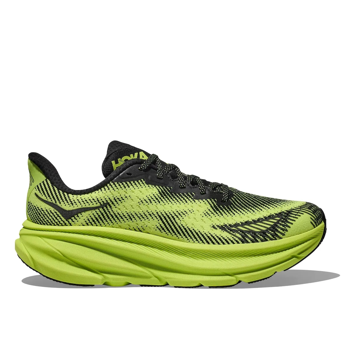 

Унисекс повседневные кроссовки Clifton 9 Gtx Ts Hoka, флуоресцентный желтый/черный