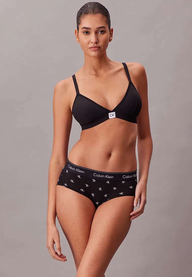 Трусы, Hipster Brief, Calvin Klein, черный — фото 4