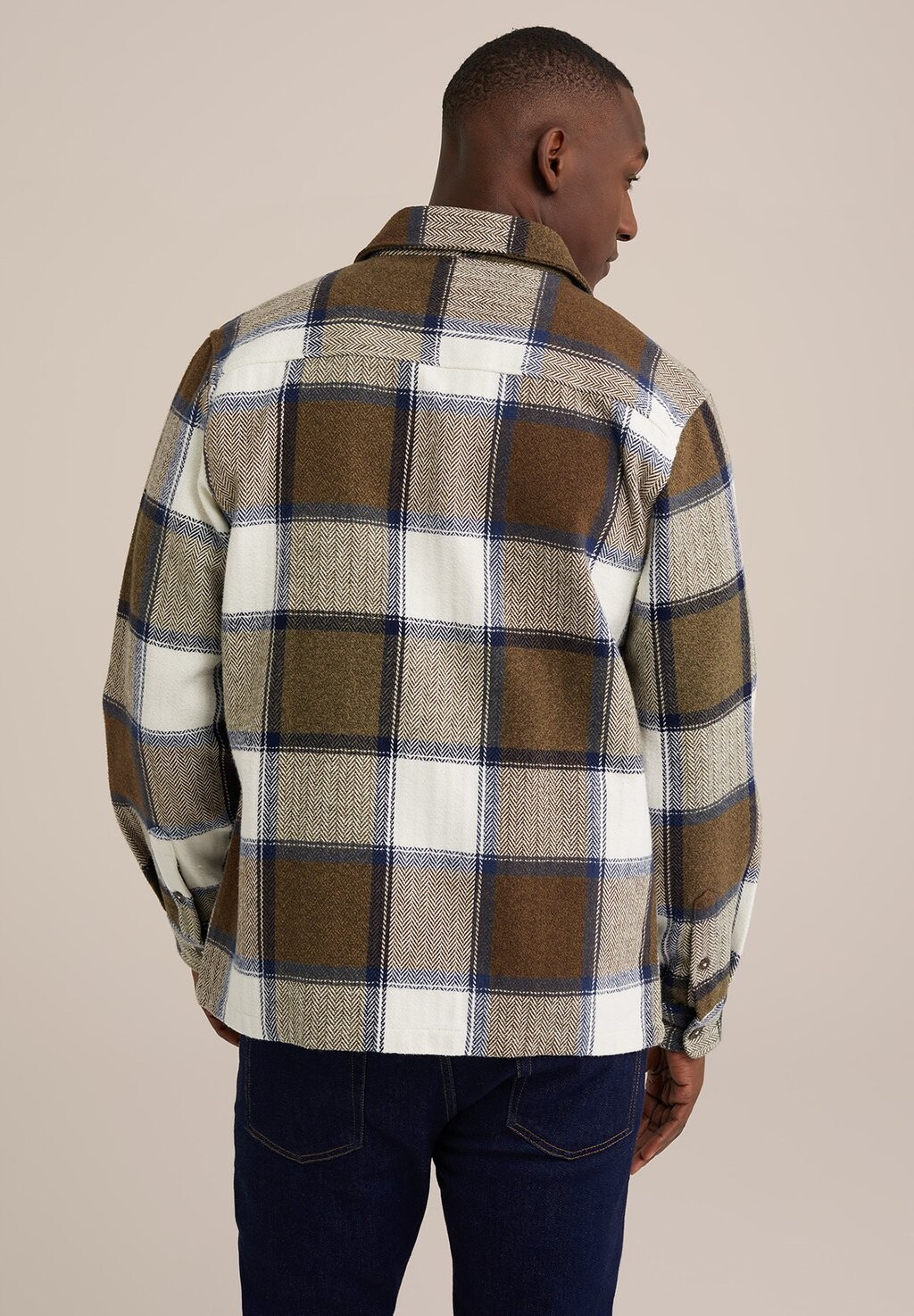 

Рубашка WE Fashion, оливковый