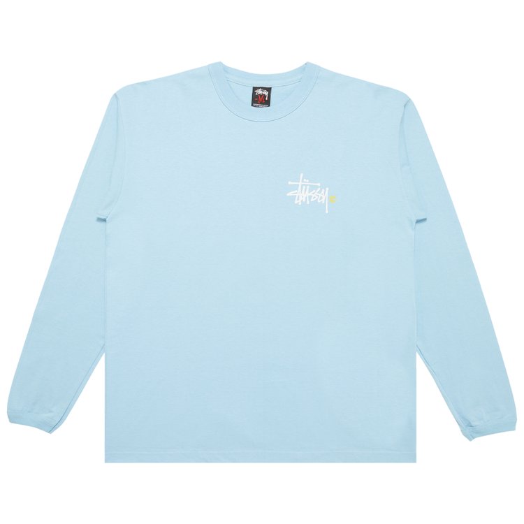 

Лонгслив Stussy Gear Basic Logo 'Light Blue', синий