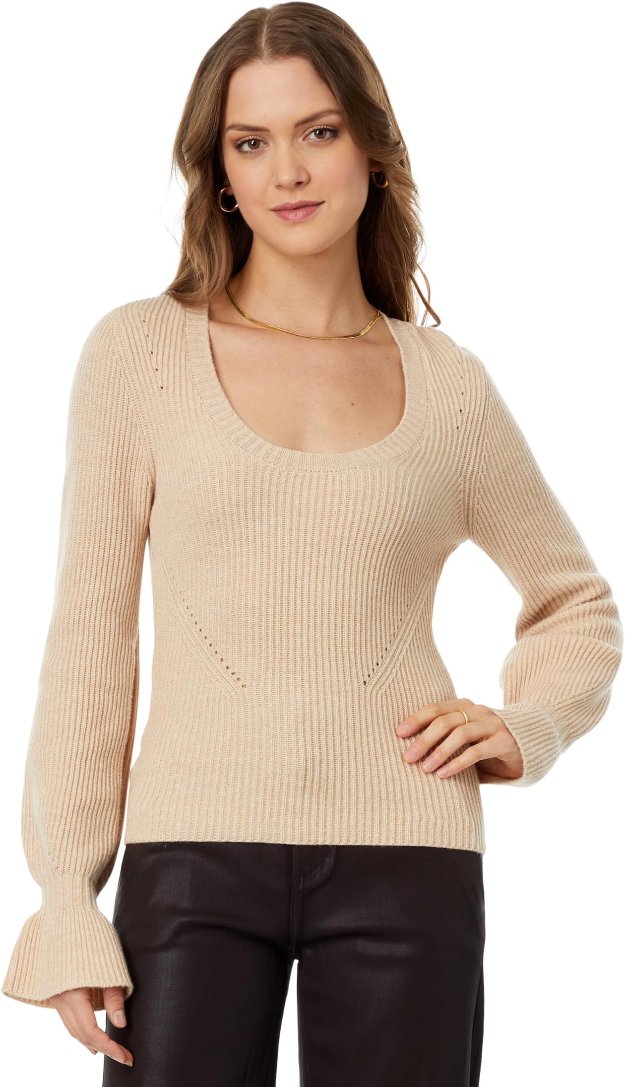 

Свитер Paige Virtue Top, кэмел