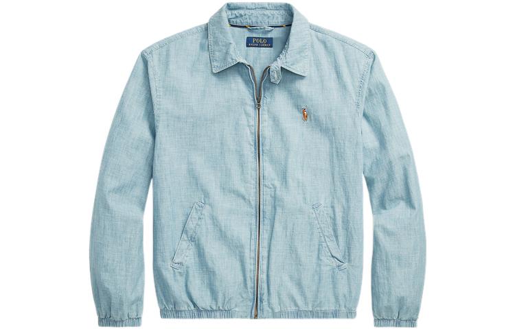 

Polo Ralph Lauren SS22 Куртка мужская синего цвета, Синий, Polo Ralph Lauren SS22 Куртка мужская синего цвета