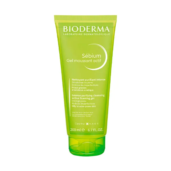 

Гель для глубокого очищения Sébium Gel Moussant Actif Bioderma, 20 ml