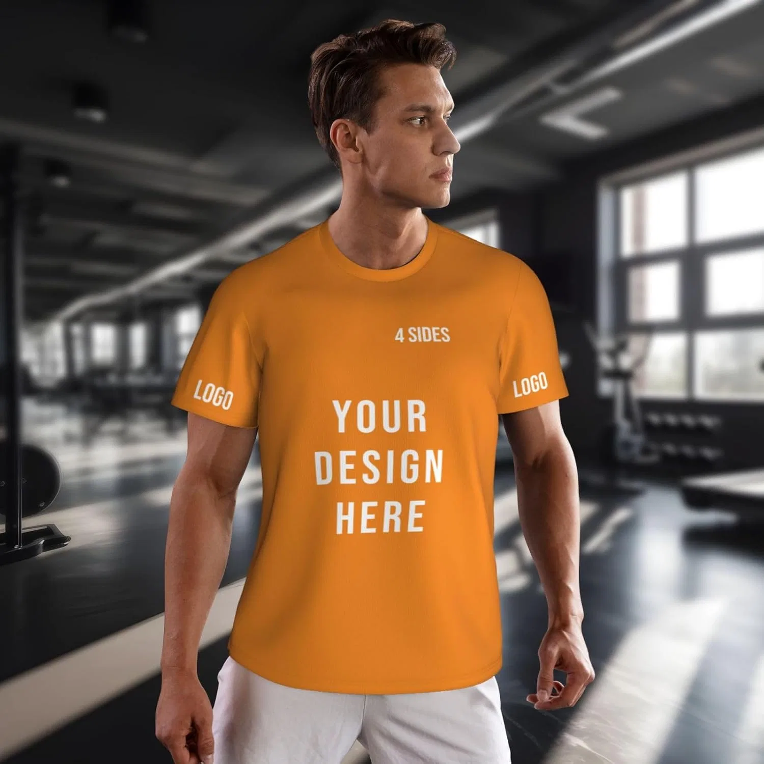 Футболка Active, Orange — фото 3