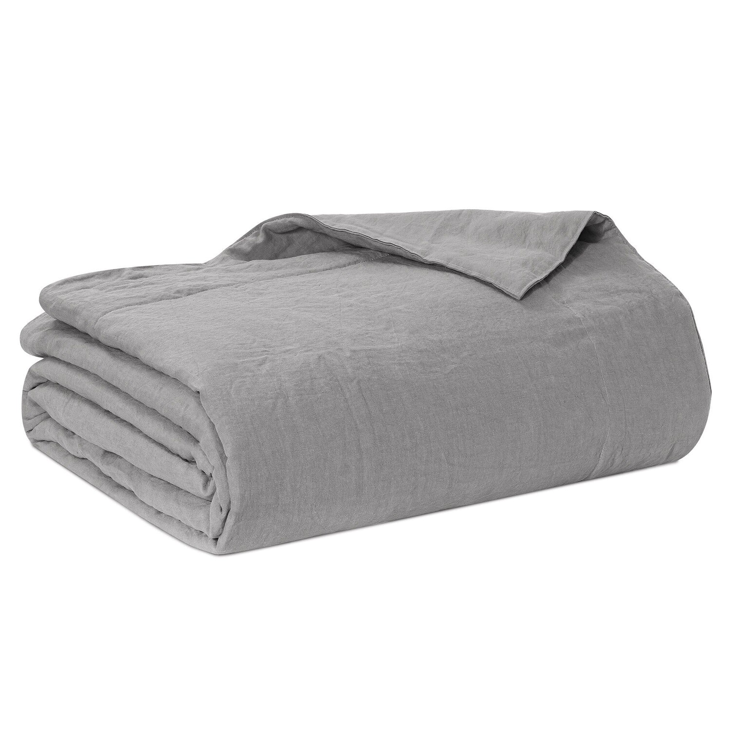

Легкое стеганое одеяло из чистого льна StoneWashed без глажки - Роскошь Lisola Stone, призма, двуспальный