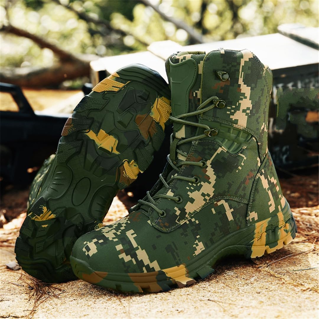 Тактические армейские ботинки Camo1, военные защитные туфли с высоким берцем, дышащая обувь для пустыни, мужские боевые ботинки Suwequest, 46 EN8 — фото 3