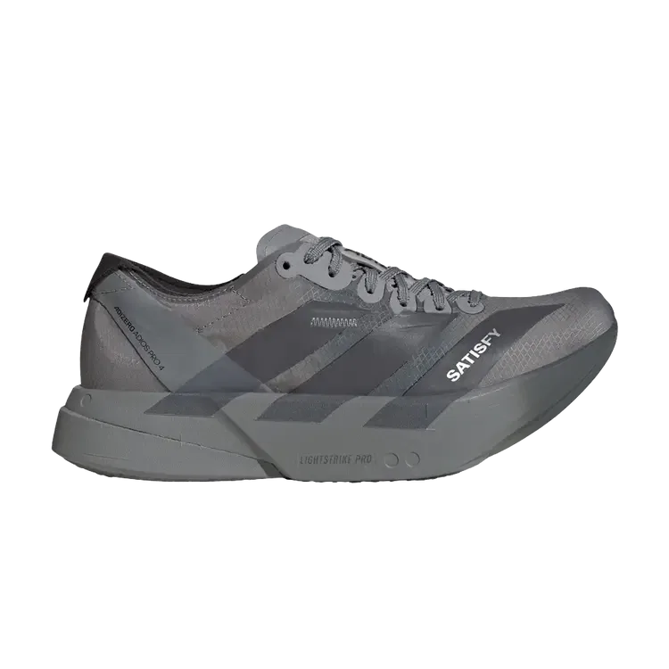Кроссовки SATISFY x Adidas Adizero Adios Pro 4, черный