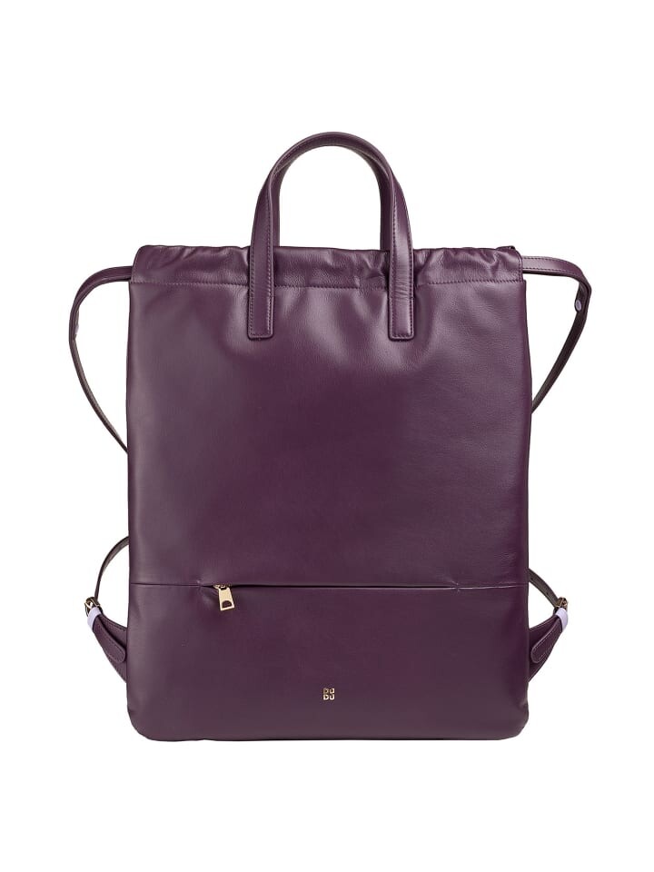 

Рюкзак DuDu Ellesmere City Rucksack Leder 44 cm, цвет deep purple