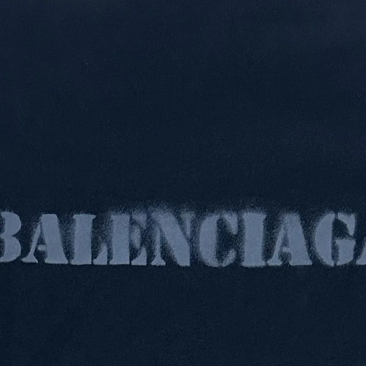 Balenciaga Футболка SS24 Regular Fit Unisex Marine Blue — фото 3